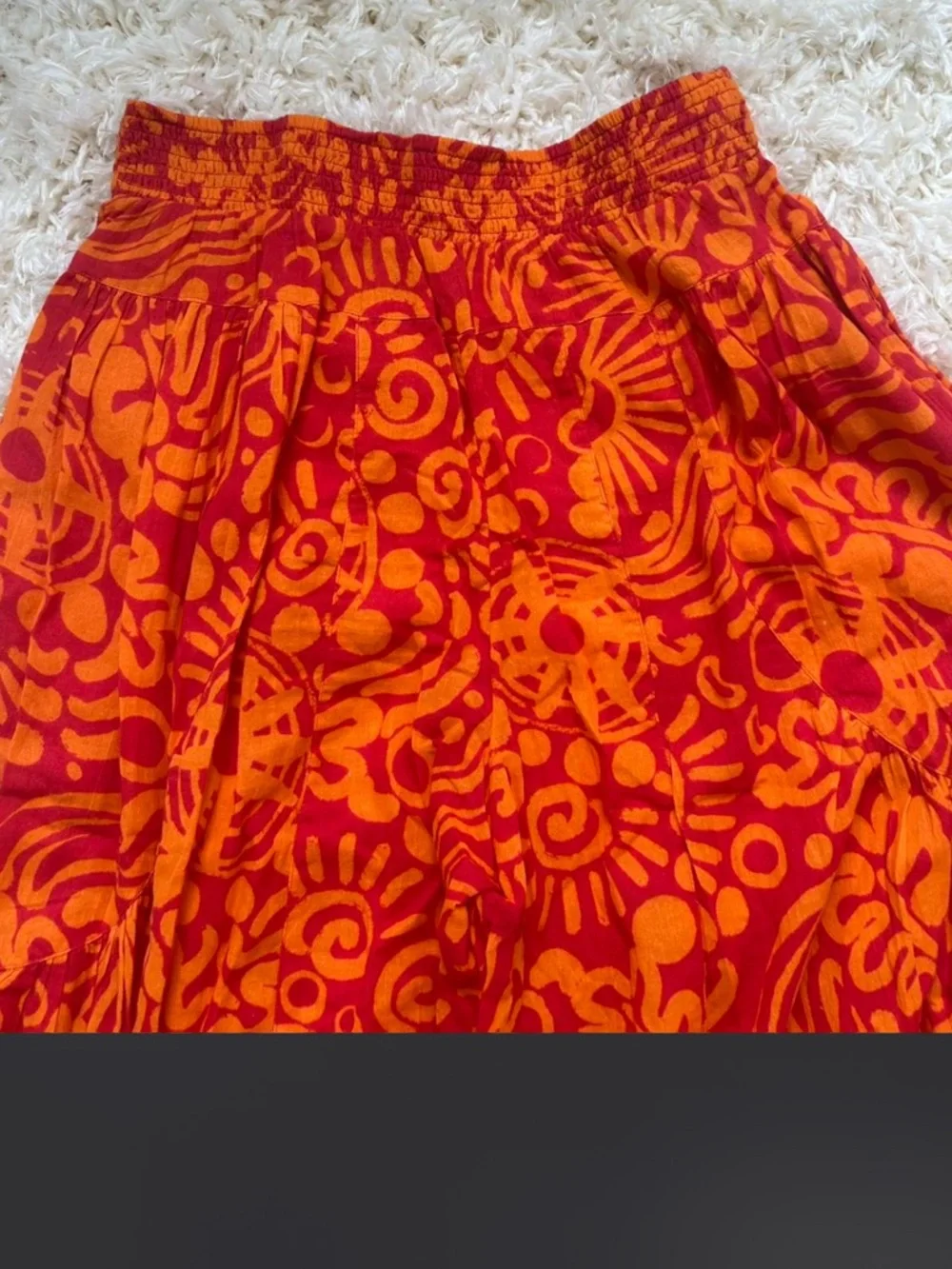 Free People Dawn On Me Wide Leg Printed Pants - Picture 4 of 6